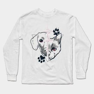 Dog and Cat Long Sleeve T-Shirt